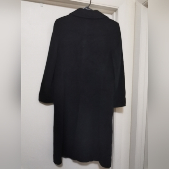 Cinzia Rocca  Dress Coat In Black Color Size 10 - Picture 2 of 9